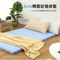 在飛比找環球Online優惠-【天恩寢具】5CM釋壓記憶床墊