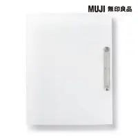 在飛比找momo購物網優惠-【MUJI 無印良品】聚丙烯資料夾/線圈式/A4.2孔