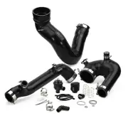 RPM Black Intake J-Tube, Charge, & Intake Tube W/ BOV for Polaris RZR XP Turbo