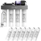 WP2-400 GPD 8 Stage UV Reverse Osmosis Tankless RO Water System Extra 7 Filters