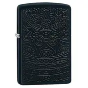 Zippo Swirl Pattern Block Matte Lighter