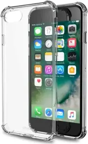 iPhone 7 / 8 4.7" Case Clear Rigid PC Back TPU Bumper Corner Guards