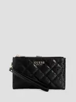 GUESS Black Laurel Organiser Wallet