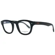 Ermenegildo Zegna ZC 5005 Men Black Optical Frame Full Rim Casual Eyeglasses