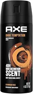 AXE Deodorant Bodyspray, Dark Temptation 4 Oz (Pack Of 8)