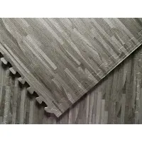 在飛比找蝦皮購物優惠-🌸樂拼地墊 台灣製🌸貼膜款 60公分 灰拼木紋 深色木紋 巧