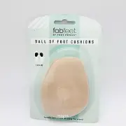 Fab Feet Ball Of Foot Shoe Cushions Khaki - 1 Pair Keeps From Sliding Forward