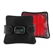 Multi Functional Red Light Pad for Knee Hands, 660nm and 850nm Infrared Light Wrap Devices with Heat for Body, Massager Mat for Pressure Relief