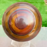 1505g Large Natural Colorful Tiger Eye Sphere Crystal Ball Chakra Energy Healing