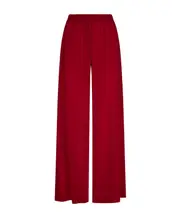 Elastic waist casual pants S,L RED