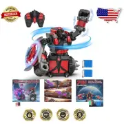 360-Degree Rotating Remote Control Robot Gift for Kids Age 6-13 - Fun Battles