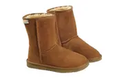 Australian Sheepskin Merino Wool UGG 3/4 Boots Moccasins Slippers Shoes Classic - Chestnut