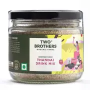 Two Brothers Organic Farms Amorearth Healthy Thandai Drink Mix - Masala Powder,