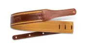 Taylor 2.5" Nouveau Strap , Medium Brown Leather, Butterscotch