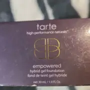 Tarte Double Duty Beauty Empowered Hybrid Gel Foundation NIB