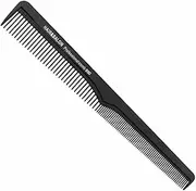 Premium Hair Comb - Shatterproof Premium Carbon Comb for Hair & Beard - Developed by Barbers - 18 cm Antistatic Mens Comb Barber Comb Double-Sided - Styling Haircomb for Men and Women
