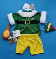BUILD A BEAR Elf Candy Canes With Suryp Wristie Hat Set Bundle BNWT