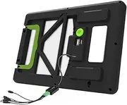 Portable Solar Panel, Efficient Solar Panel Charger, 15W High-Efficiency Waterproof Led Light Camping Accessories for Fans Monitor Supply Outdoor Phone Devices Security Camera