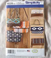 Simplicity Clutch Wristlet Purse Pattern 8028 From 2015