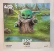 550 Piece Thomas Kinkade The Mandalorian Collection Star Wars Jigsaw Puzzle Yoda