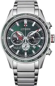 Citizen CA4497-86X Men's Super Titanium Eco-Drive Chronograph Watch - 43mm Green