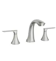 MOEN Findlay 8 in. Widespread Bathroom Faucet in Spot Resist Brushed Nickel