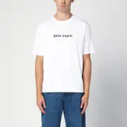 [Palm Angels] Logo t-shirt white S White