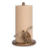 Turtle Paper Towel Holder - Beach House Decor Cute Paper Towel Holder Stand W...