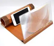 Phone Screen Magnifier Smart Phone Screen Magnifier Video Amplifier Smartphone Stand Enlarge Fit Most Smartphones Protable Required No Pattery