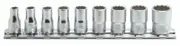 Koken KORS2405A/9 - Socket Set - 1/4" Drive 9 Piece AF 12 Point