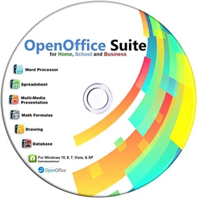 Open Office 2019 Software Suite for Home Student and Business, Compatible wit...