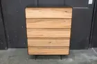 Fremantle - 900mm Tallboy - Solid Marri Gum Timber and Solid Oak Timber