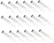 FELTECHELECTR Portable 30pcs Plastic Needleless Tip Liquid Measuring Tool for Organizing