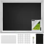 210D Waterproof Oxford Cloth Blackout Blinds No Drill Window Shades Blackout Curtains Temporary Blackout Blinds Room Darkening Black Out Blinds with Double Sided Adhesive for Bedroom (150 x 300cm)