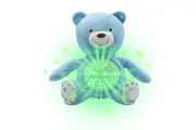 Chicco Soft Plush Baby Bear Lullaby Sound Musical Light Projector Toy 0m+ Blue