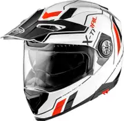 Premier XTrail XT, flip up helmet , color: White/Black/Red , size: XXL