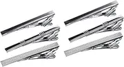 [FRCOLOR] Tie Clip for Men Elegant Necktie Clips for Business Weddings Formal Events Lightweight Secure Shirt Accessory Present for Boyfriends Husbands Fathers