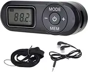 Mini Digital Tuning Portable Radio with Headphones, Digital Tuning LCD Display Pocket Radio for Walking Jogging
