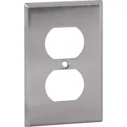 Orbit OS8 Single Gang Stainless Cover Duplex Receptacle (Qty of 10)