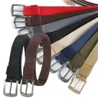 Golf Sports Nylon Belt Business Casual Canvas Strap Men Pin Buckle Waistbands