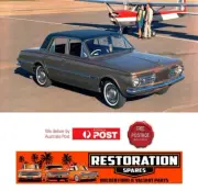 CHRYSLER VALIANT AP5 AP6 SEDAN BODY RUBBER KIT (see listing for contents) BLACK (for: Chrysler)