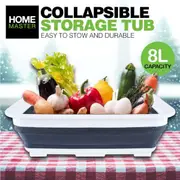 Ozoffer 8L Storage Tub Collapsible Space Saver Laundry Cleaning Food Home Master