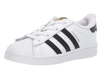 adidas Originals Unisex-Toddler Child Superstar Elastic Sneaker New in Box