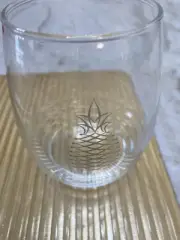 Pineapple Stemless Wine Glass (Set of 2)