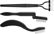 Eyelash Comb Curler Eyebrow Brush,Curved Eyelash Comb Mascara Separator,Makeup Eyelash Comb Separator,Eyebrow Comb Eyelash Separator,Eyelash Brush Eyebrow Comb Brush, Eyelash Comb Lash Brush Separator