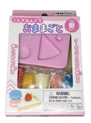 Salt Dough Clay Play House Set Cake & Macaron Theme Kawaii Japan Food Mini