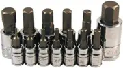 ATD Tools -13785- 13 Pc. Metric Hex Bit Socket Set