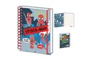 Spider-Man Sketch A5 Wirebound Notebook (Blue/Red/Black) (One Size)