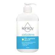 Kenkay Sorbolene with 10% Vegetable Glycerin Pump 500ml