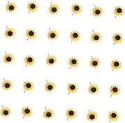 FUNNETOYU 30Pcs Adorable Sunflower Thumb Tacks Multi Functional Push Pins for Office Home and DIY Projects Lightweight Decorative Supply for Bulletin Boards and Cork Strips